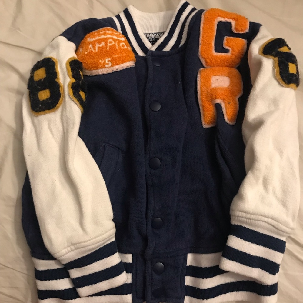 Boys Varsity Jacket SO CUTE 2T